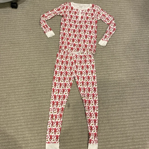 Youth roller rabbit pajama set size 12 youth
